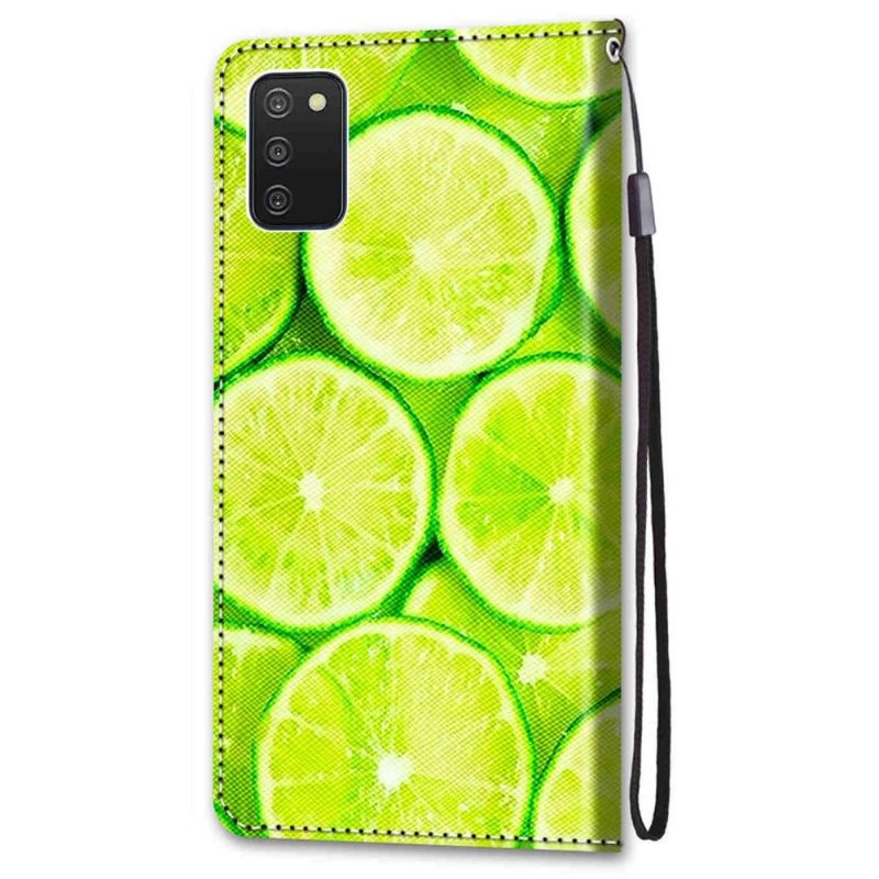 Flipové Pouzdro Na Samsung Galaxy A03s Citron