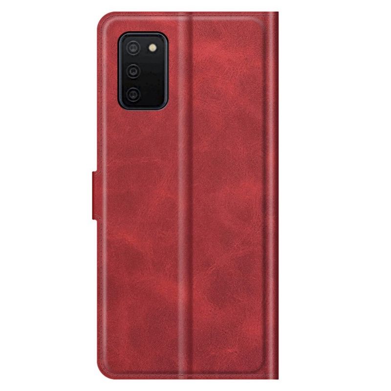 Flipové Pouzdro Na Samsung Galaxy A03s Peněženkové Pouzdro Kůže