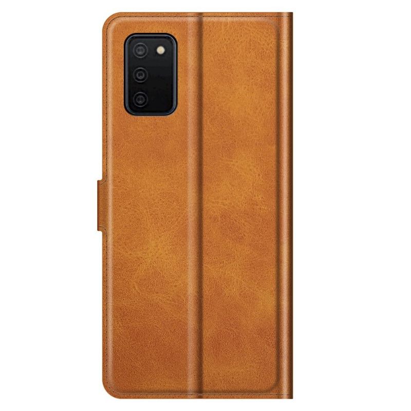 Flipové Pouzdro Na Samsung Galaxy A03s Peněženkové Pouzdro Kůže