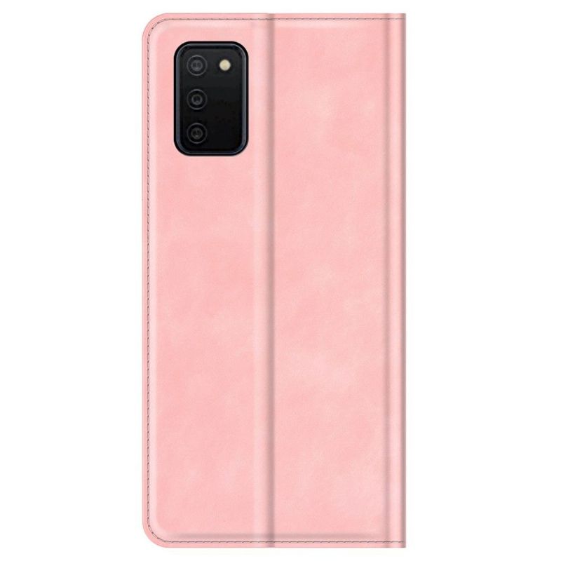 Pouzdra Na Samsung Galaxy A03s Funkce Stojanu Z Umělé Kůže