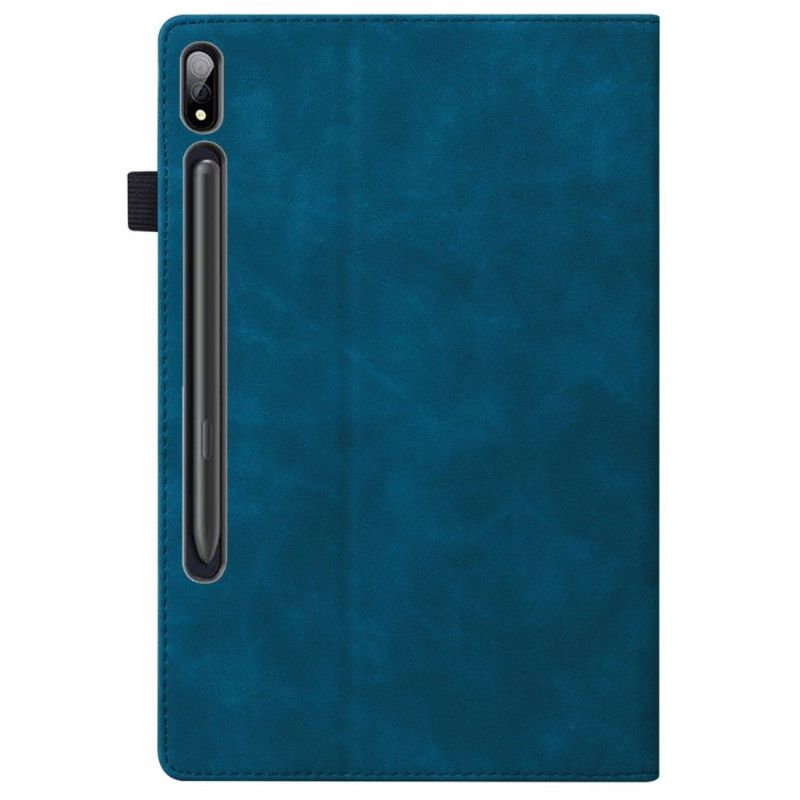Flipové Pouzdro Na Samsung Galaxy Tab S8 Premium S Držitelem Karty