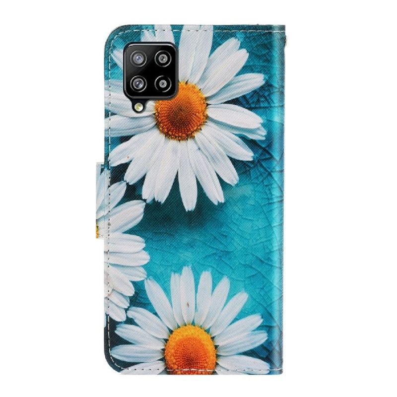 Flipové Pouzdro Na Samsung Galaxy A22 4G Daisy