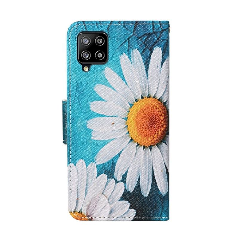 Flipové Pouzdro Na Samsung Galaxy A22 4G Daisy