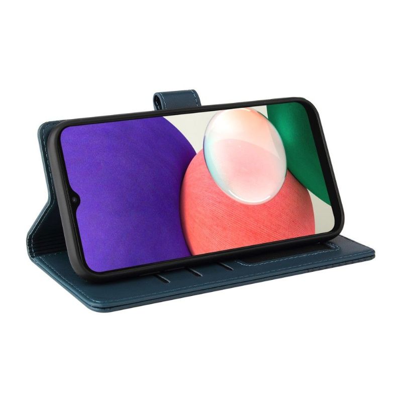 Flipové Pouzdro Na Samsung Galaxy A22 4G Držák Karet Řady 009