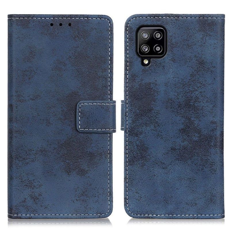 Kožené Pouzdro Na Samsung Galaxy A22 4G Cyrius Faux Leather Vintage