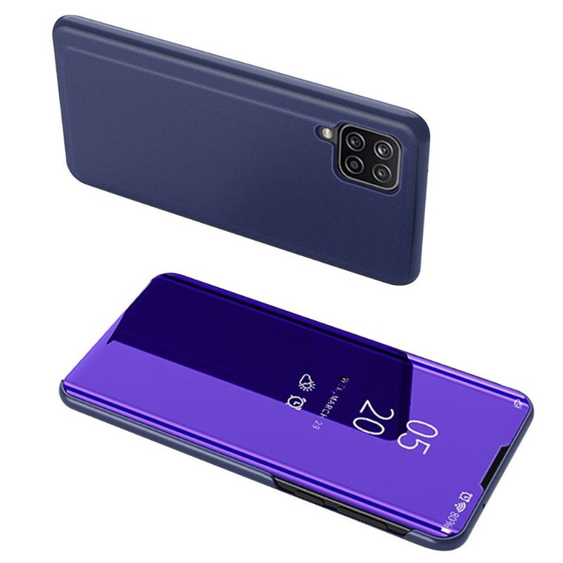 Kryt Na Samsung Galaxy A22 4G Flipové Pouzdro Zrcadlový Efekt