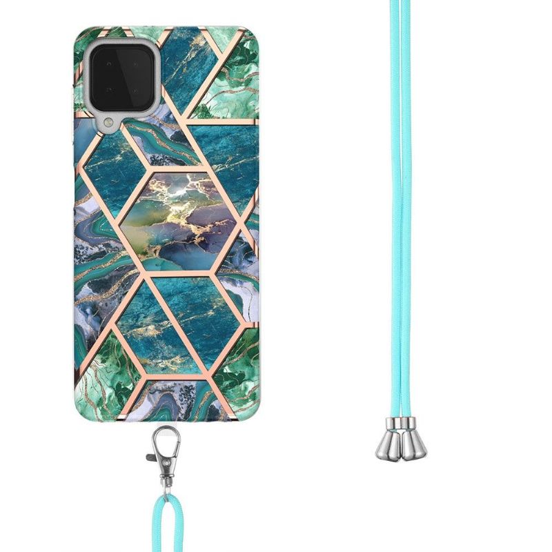 Kryt Na Samsung Galaxy A22 4G Na Lana Geometrické