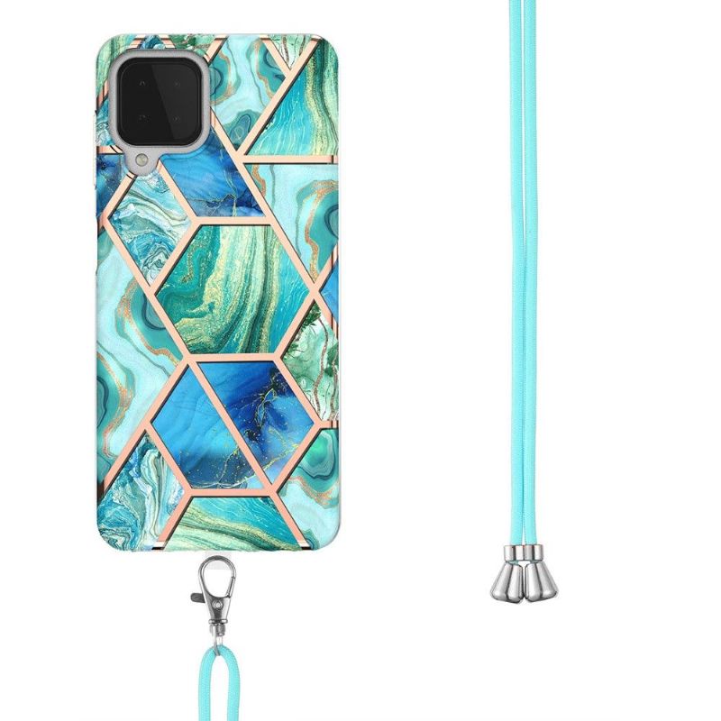 Kryt Na Samsung Galaxy A22 4G Na Lana Geometrické