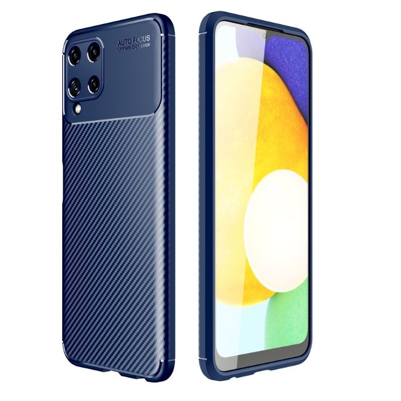 Kryty Na Mobil Na Samsung Galaxy A22 4G Styl Uhlíkových Vláken