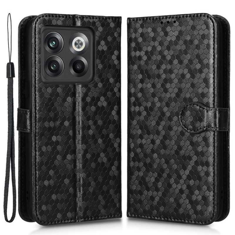 Flipové Pouzdro Na OnePlus 10T 5G Na Lana 3d Vzor Strappy