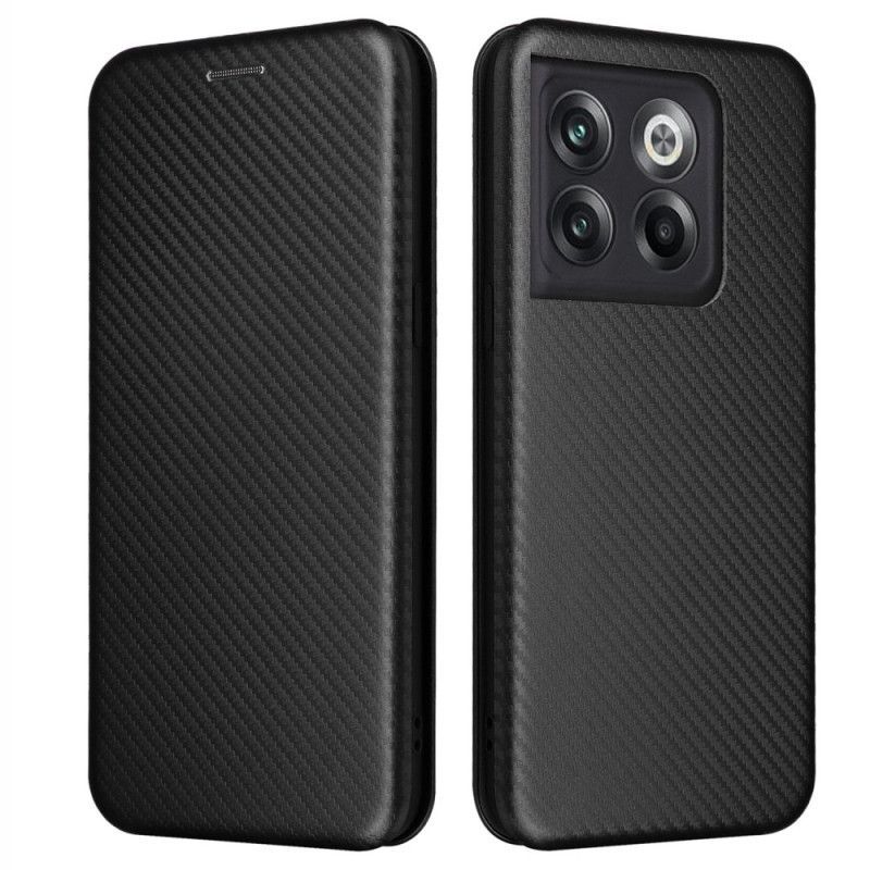 Kryty Na Mobil Na OnePlus 10T 5G Flipové Pouzdro Uhlíkové Vlákno