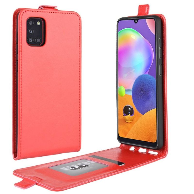 Flipové Pouzdro Na Samsung Galaxy A31 Kožené Pouzdro Vertikální Umělá Kůže