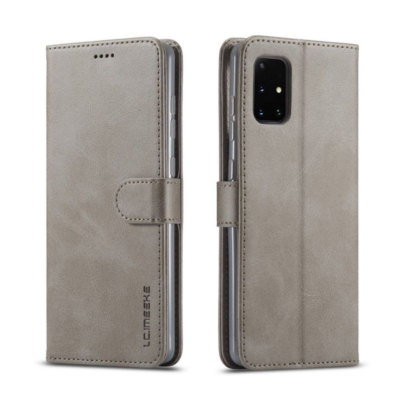 Kožené Pouzdro Folio Na Samsung Galaxy A31 Flipové Pouzdro Lc.imeeke Umělá Kůže