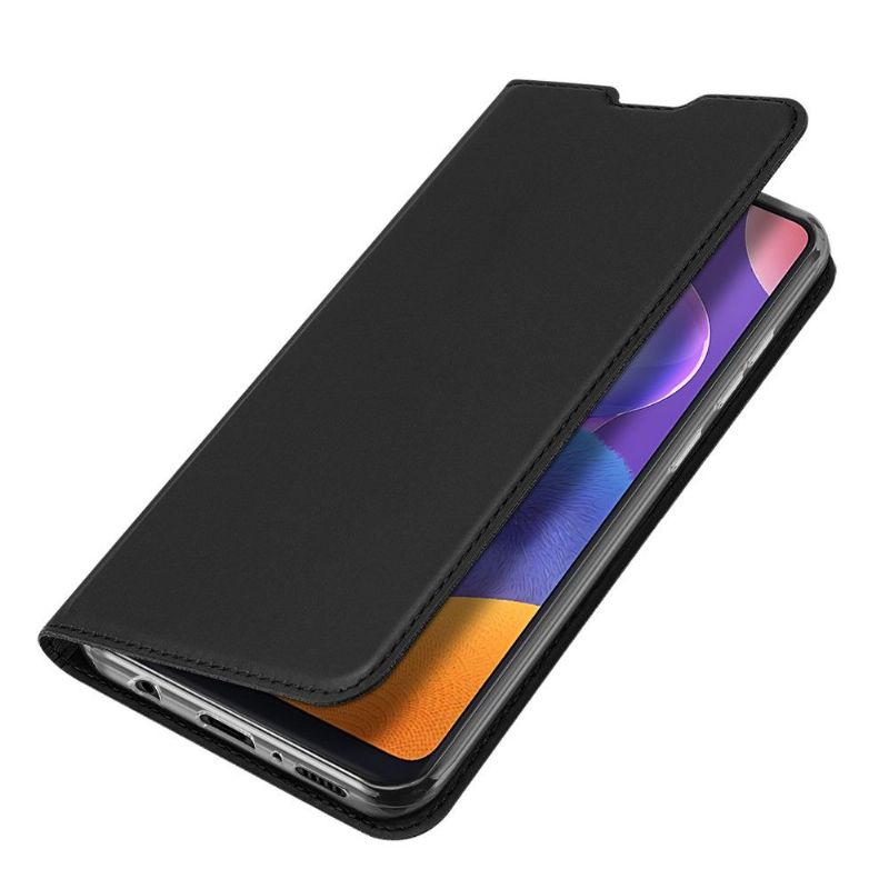 Pouzdra Na Samsung Galaxy A31 Flipové Pouzdro Saténový Efekt