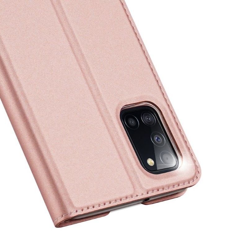 Pouzdra Na Samsung Galaxy A31 Flipové Pouzdro Saténový Efekt