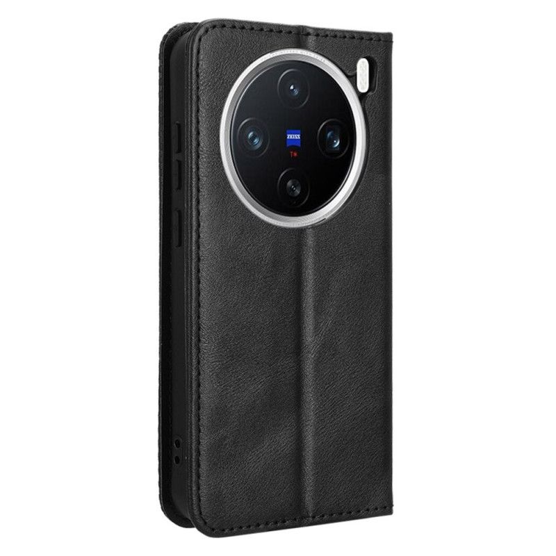 Kožené Pouzdro Vivo X200 Kryty Na Mobil Vintage Okraj