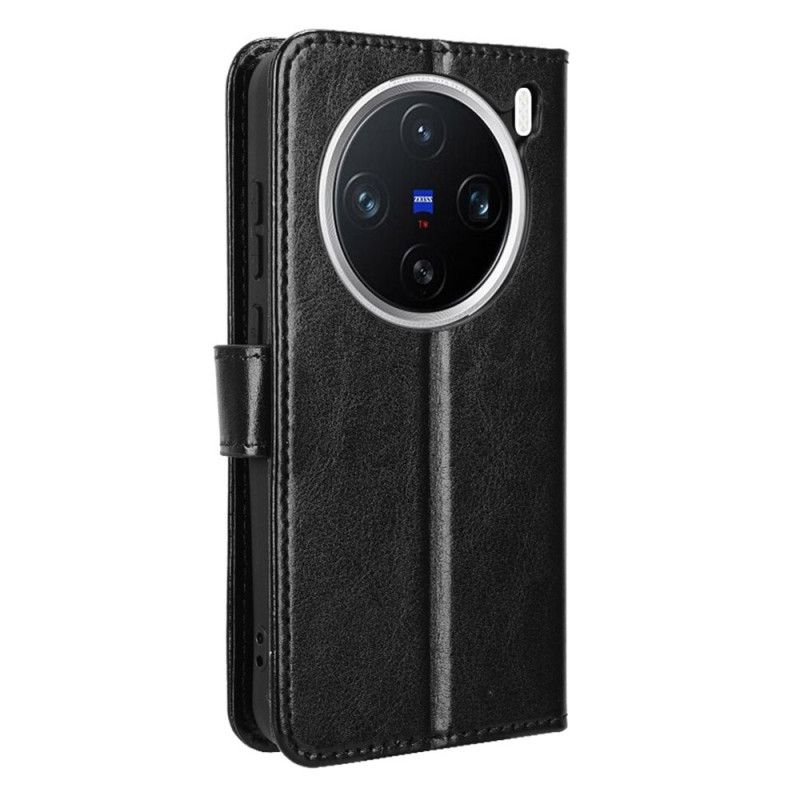 Kožený Kryt Vivo X200 Okázalá Umělá Kůže