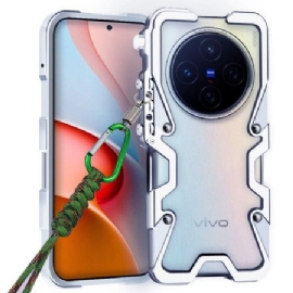 Kryt Vivo X200 Hliníkový Nárazník S Popruhem