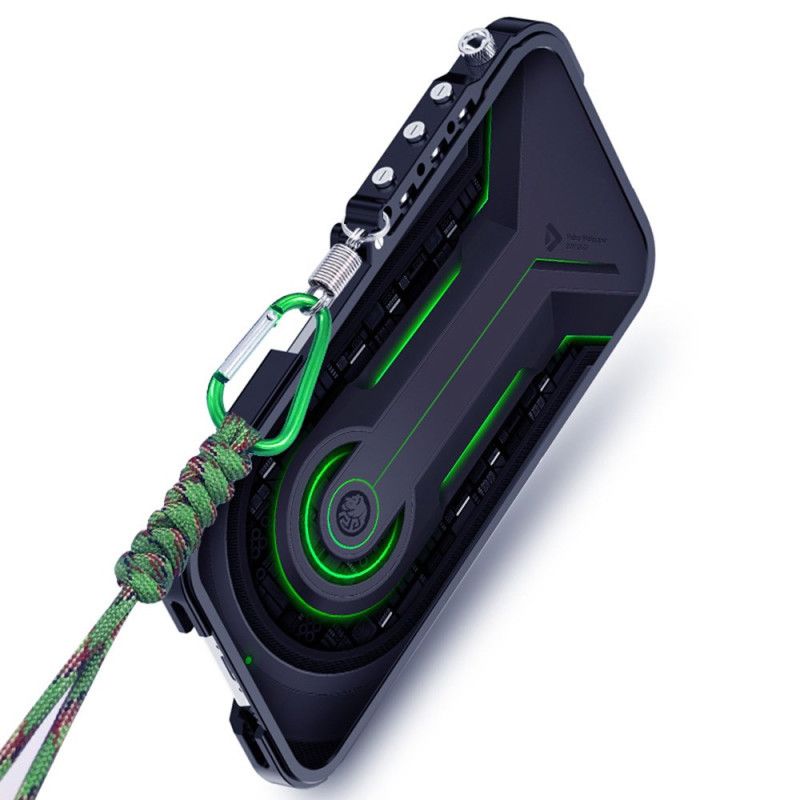 Kryt Vivo X200 Hliníkový Nárazník S Popruhem