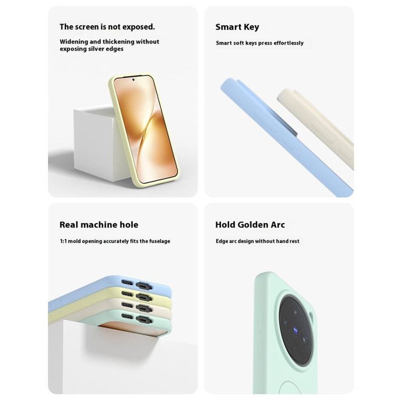 Kryt Vivo X200 Kryty Na Mobil Tekutý Silikon Magsafe