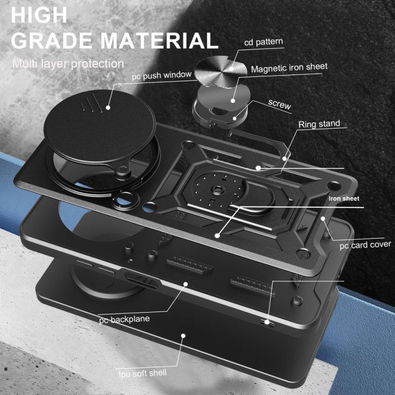 Kryt Vivo X200 Posuvný Kryt Fotoaparátu A Stojan