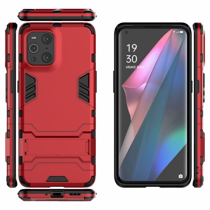 Kryt Na Oppo Find X3 Pro Cool Guard S Integrovaným Stojanem