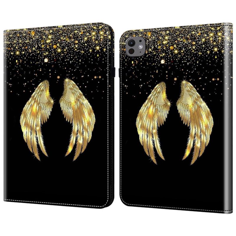 Pouzdra iPad Pro 13 (2024) Kryty Na Mobil Zlatá Křídla