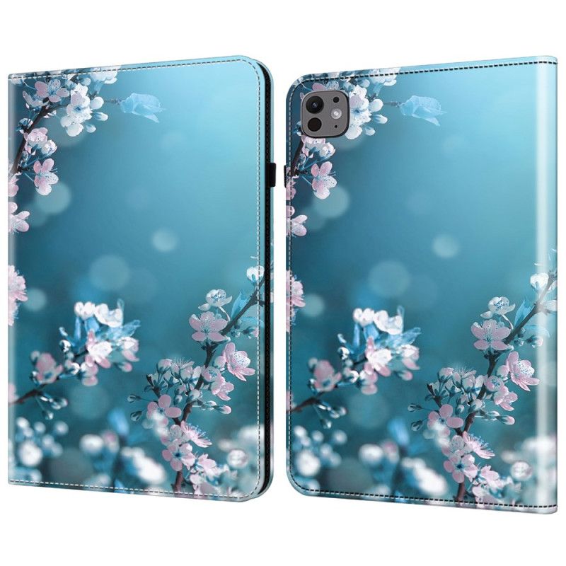Pouzdro iPad Pro 13 (2024) Broskvové Květy