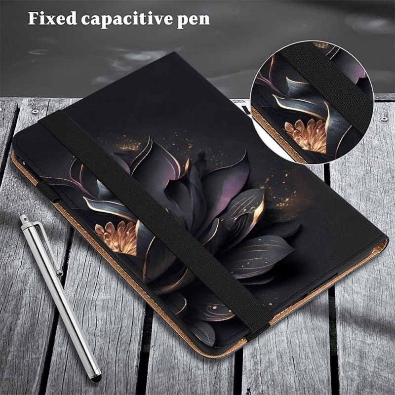 Pouzdro iPad Pro 13 (2024) Černá Růže