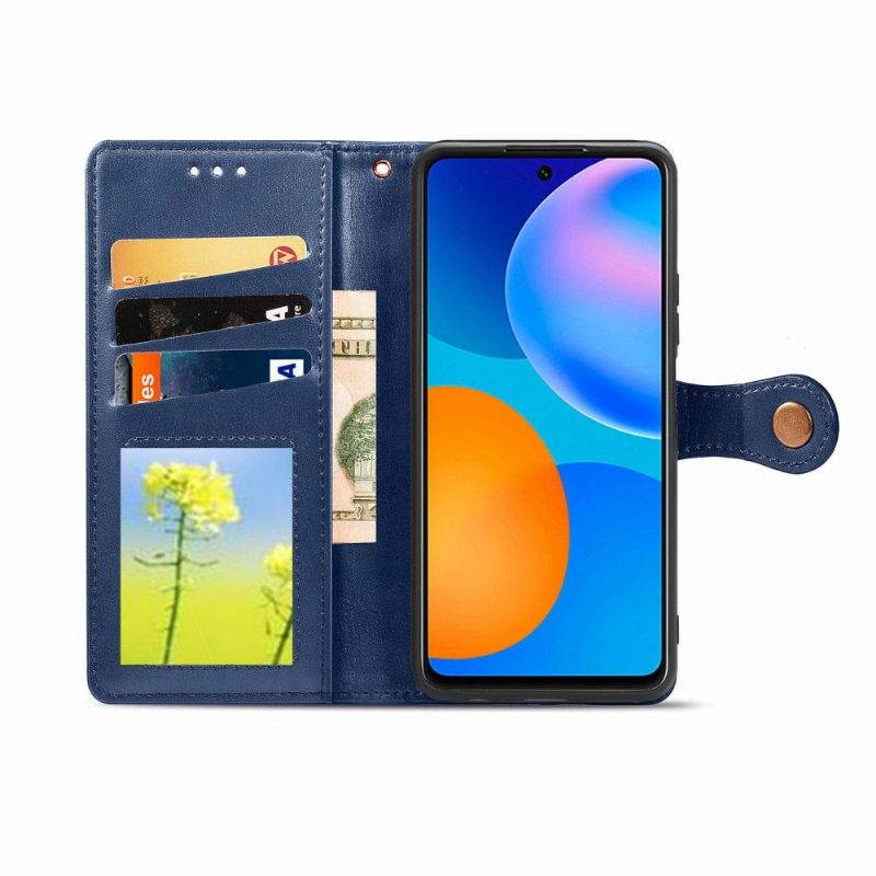 Flipové Pouzdro Na Huawei P Smart 2021 Držák Karty Indila Z Umělé Kůže