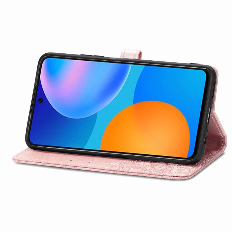 Flipové Pouzdro Na Huawei P Smart 2021 Držák Karty Mandala