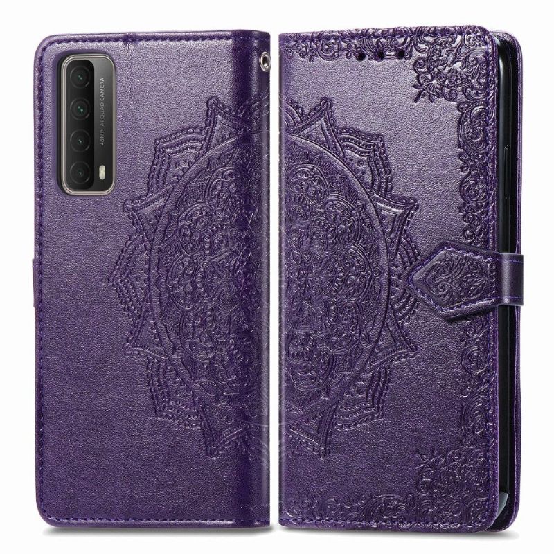 Flipové Pouzdro Na Huawei P Smart 2021 Držák Karty Mandala