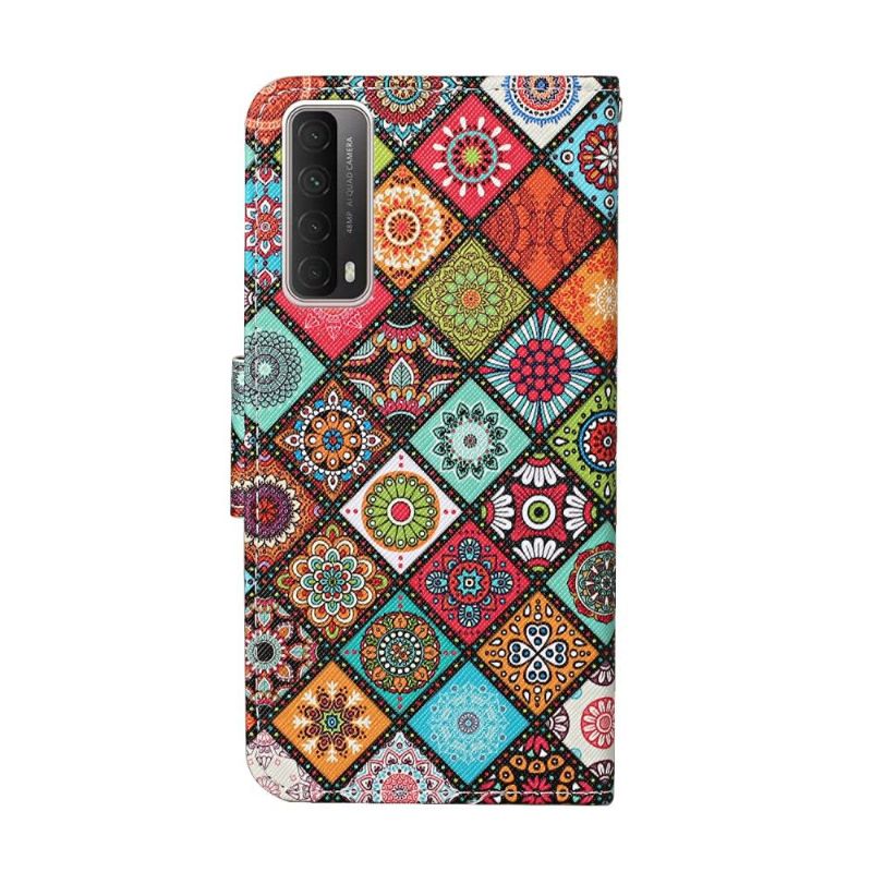 Flipové Pouzdro Na Huawei P Smart 2021 Kaleidoskop Mandala