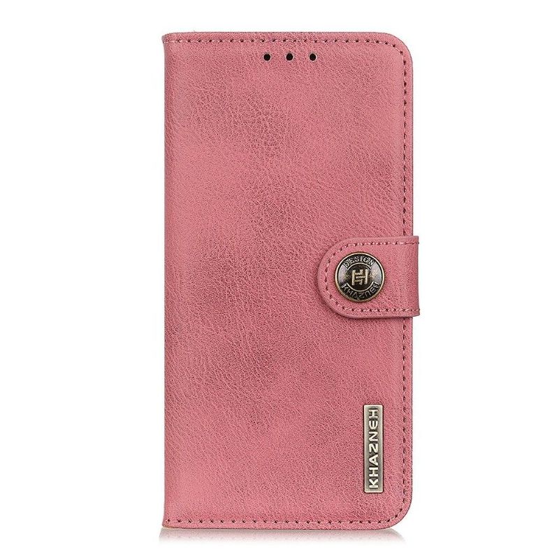 Flipové Pouzdro Na Huawei P Smart 2021 Khazneh Kožený Efekt