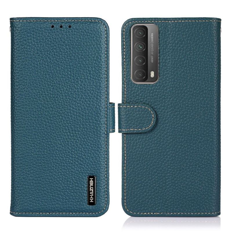 Flipové Pouzdro Na Huawei P Smart 2021 Khazneh Zrnitá Kůže