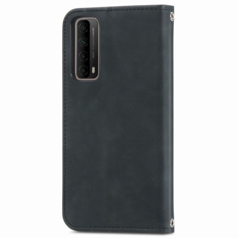 Flipové Pouzdro Na Huawei P Smart 2021 Obchodní Retro