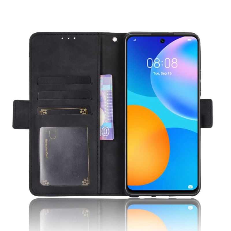 Flipové Pouzdro Na Huawei P Smart 2021 Premium S Držitelem Karty