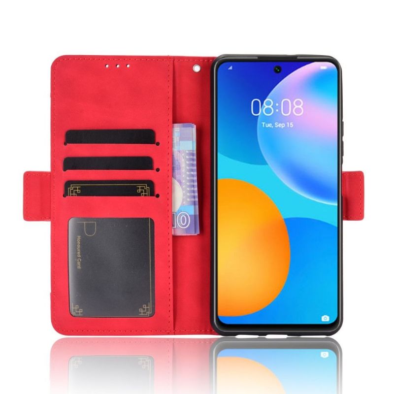 Flipové Pouzdro Na Huawei P Smart 2021 Premium S Držitelem Karty