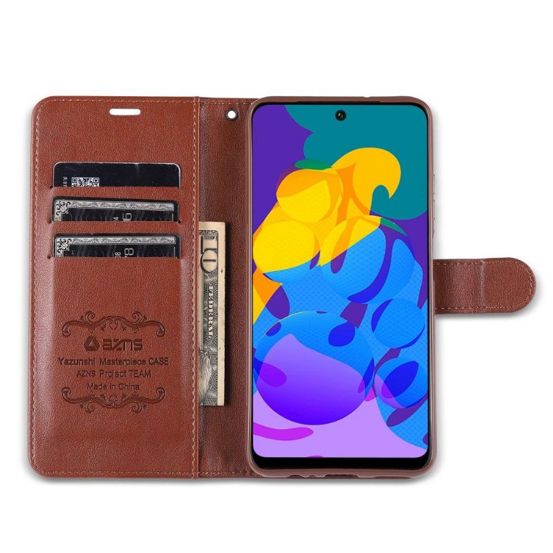Flipové Pouzdro Na Huawei P Smart 2021 Umělá Kůže Azns