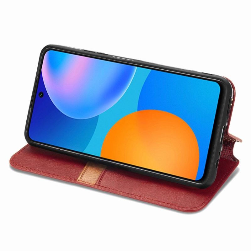 Kožené Pouzdro Na Huawei P Smart 2021 Držák Karty Kub Design