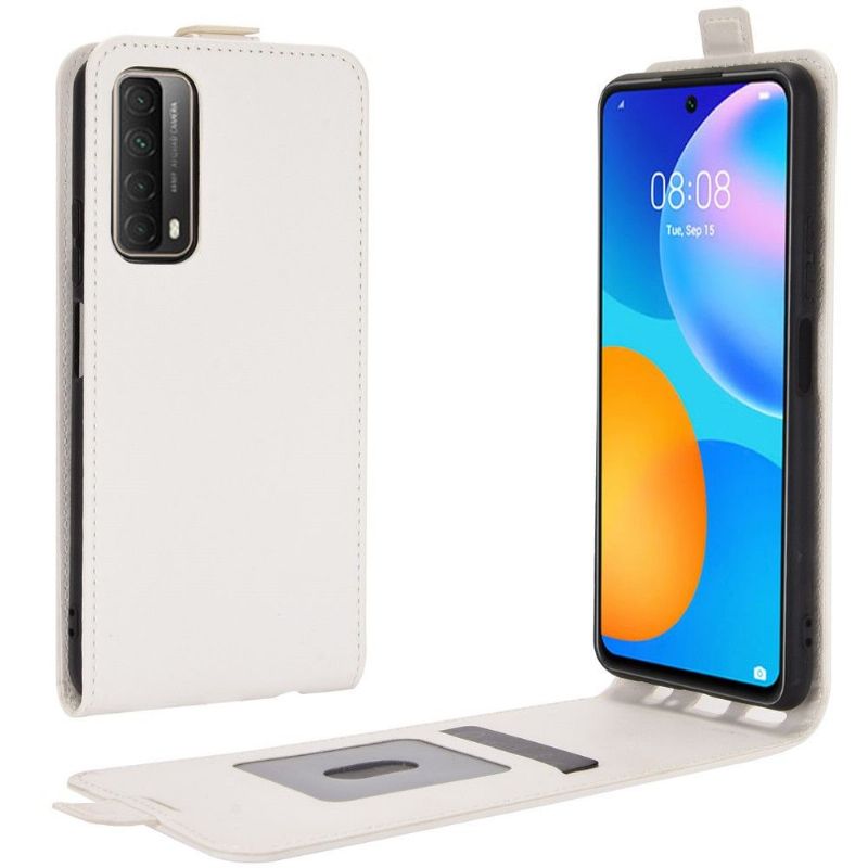 Kožené Pouzdro Na Huawei P Smart 2021 Flipové Pouzdro Vertikální Umělá Kůže
