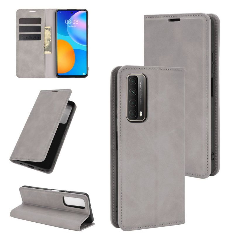 Kožené Pouzdro Na Huawei P Smart 2021 Obchodní Retro