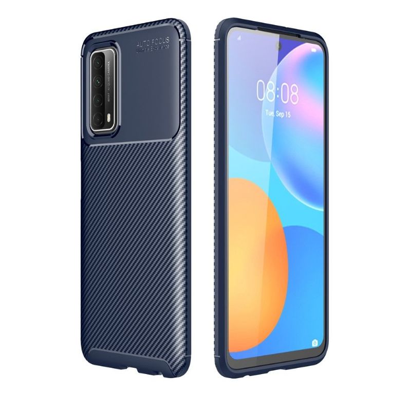 Kryt Na Huawei P Smart 2021 Efekt Uhlíkových Vláken