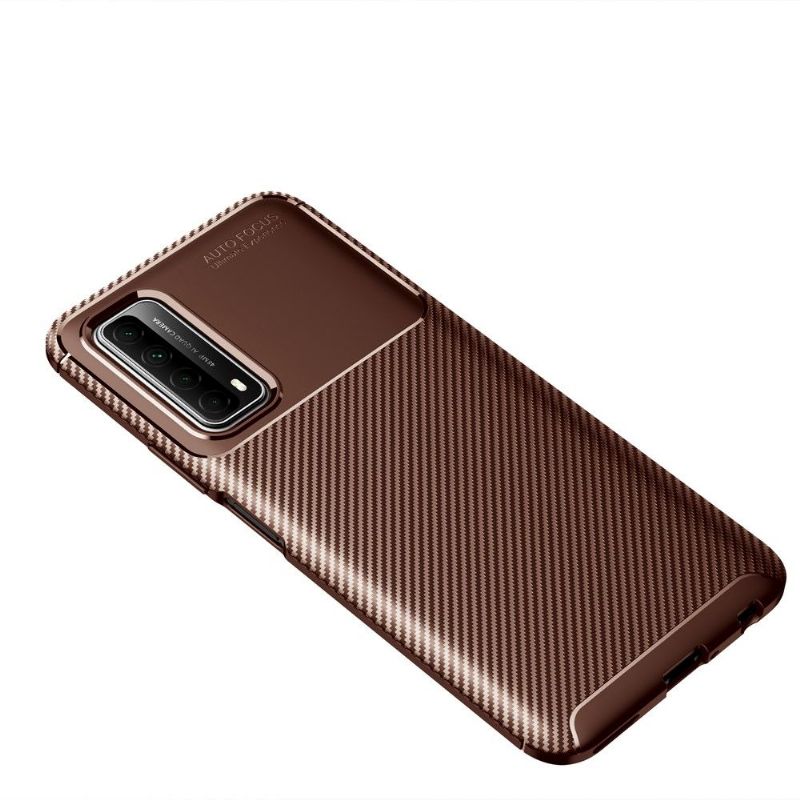 Kryt Na Huawei P Smart 2021 Efekt Uhlíkových Vláken