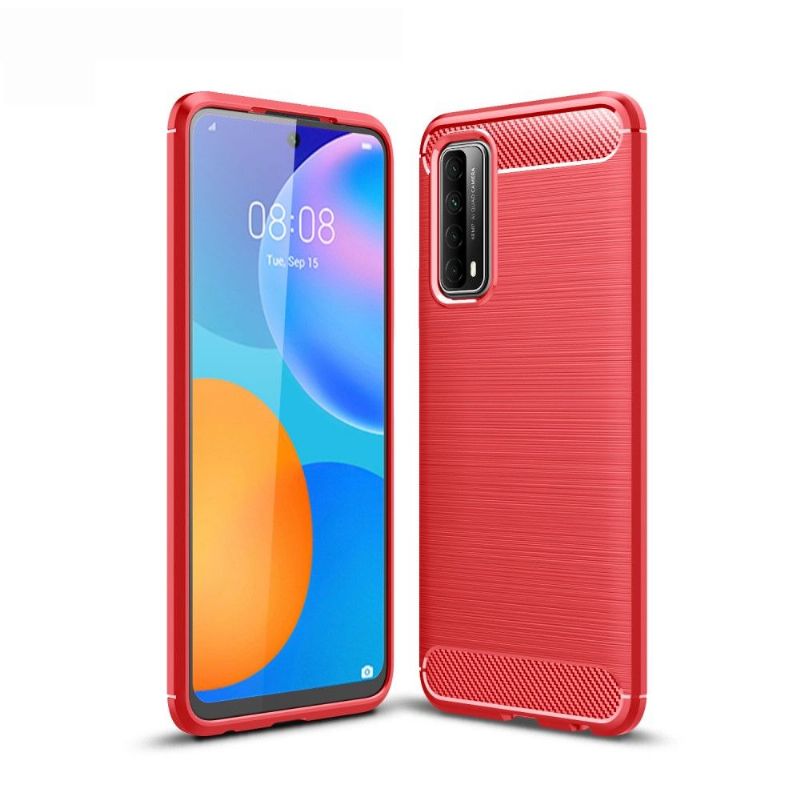 Kryt Na Huawei P Smart 2021 Flexibilní Kartáčovaný Efekt