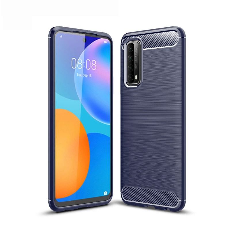 Kryt Na Huawei P Smart 2021 Flexibilní Kartáčovaný Efekt