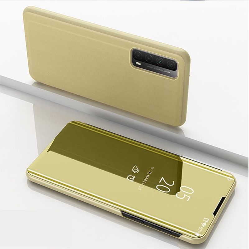 Kryt Na Huawei P Smart 2021 Flipové Pouzdro Zrcadlový Efekt