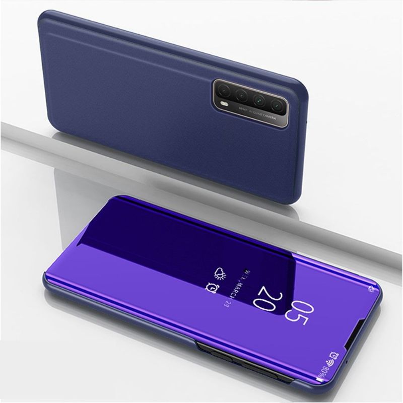 Kryt Na Huawei P Smart 2021 Flipové Pouzdro Zrcadlový Efekt