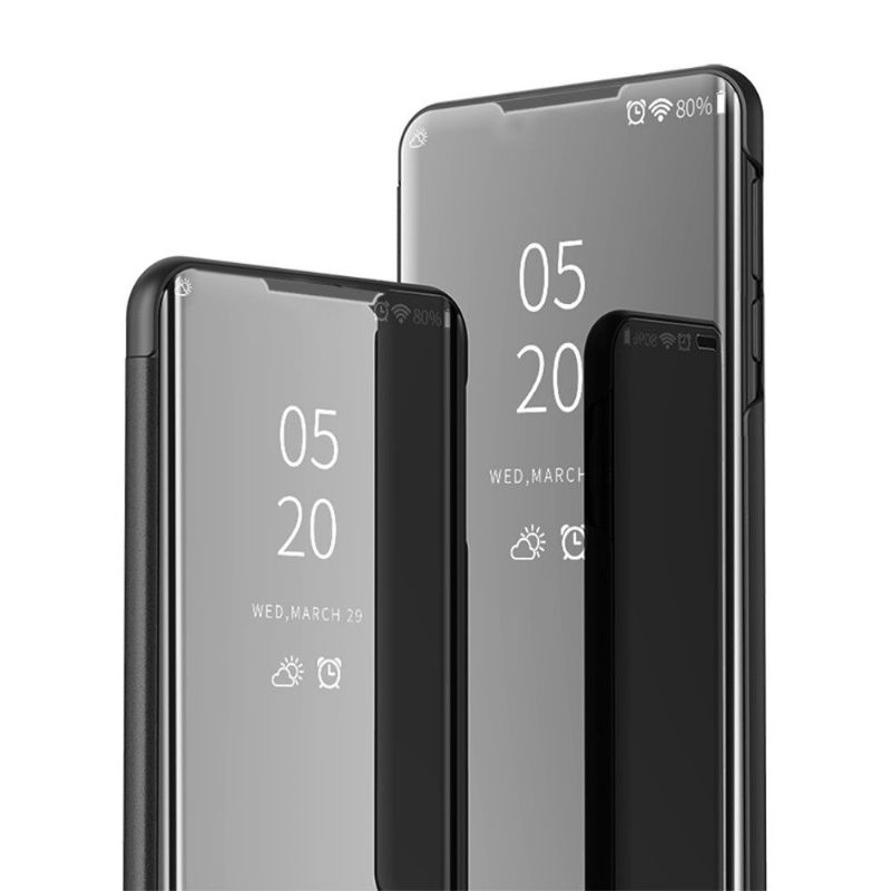 Kryt Na Huawei P Smart 2021 Flipové Pouzdro Zrcadlový Efekt