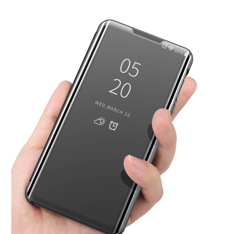 Kryt Na Huawei P Smart 2021 Flipové Pouzdro Zrcadlový Efekt